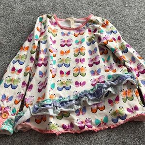 Matilda Jane butterfly top euc size 10